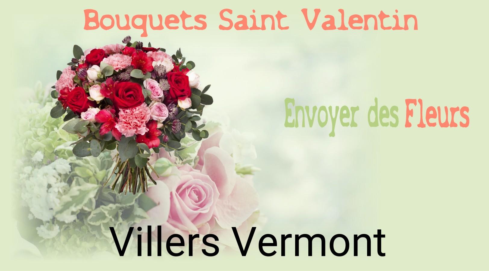 Roses de Saint-Valentin livrées à Villers-Vermont